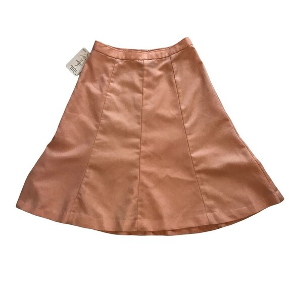 Vintage 1970s Pink Trumpet Skirt Herald House - Picture 7 of 9